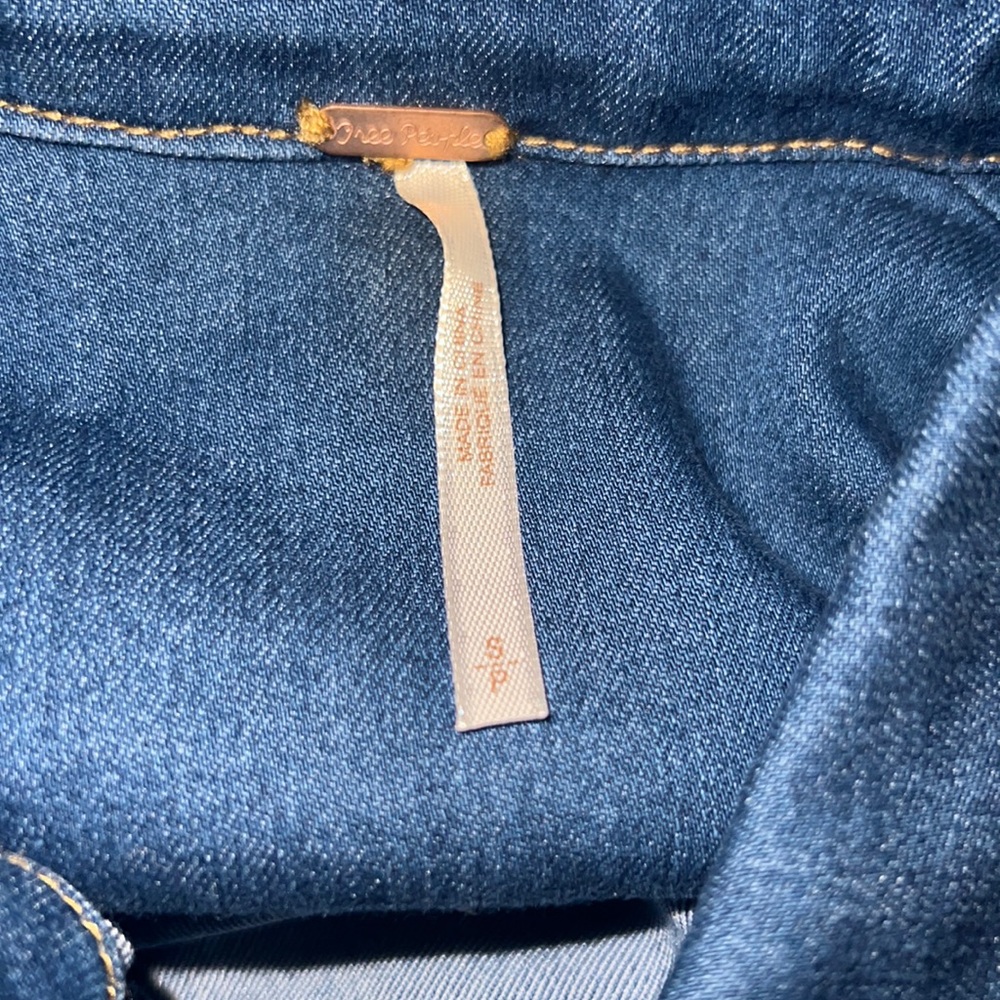 FREE PEOPLE DYNAMITE DENIM DRESS    NWOT